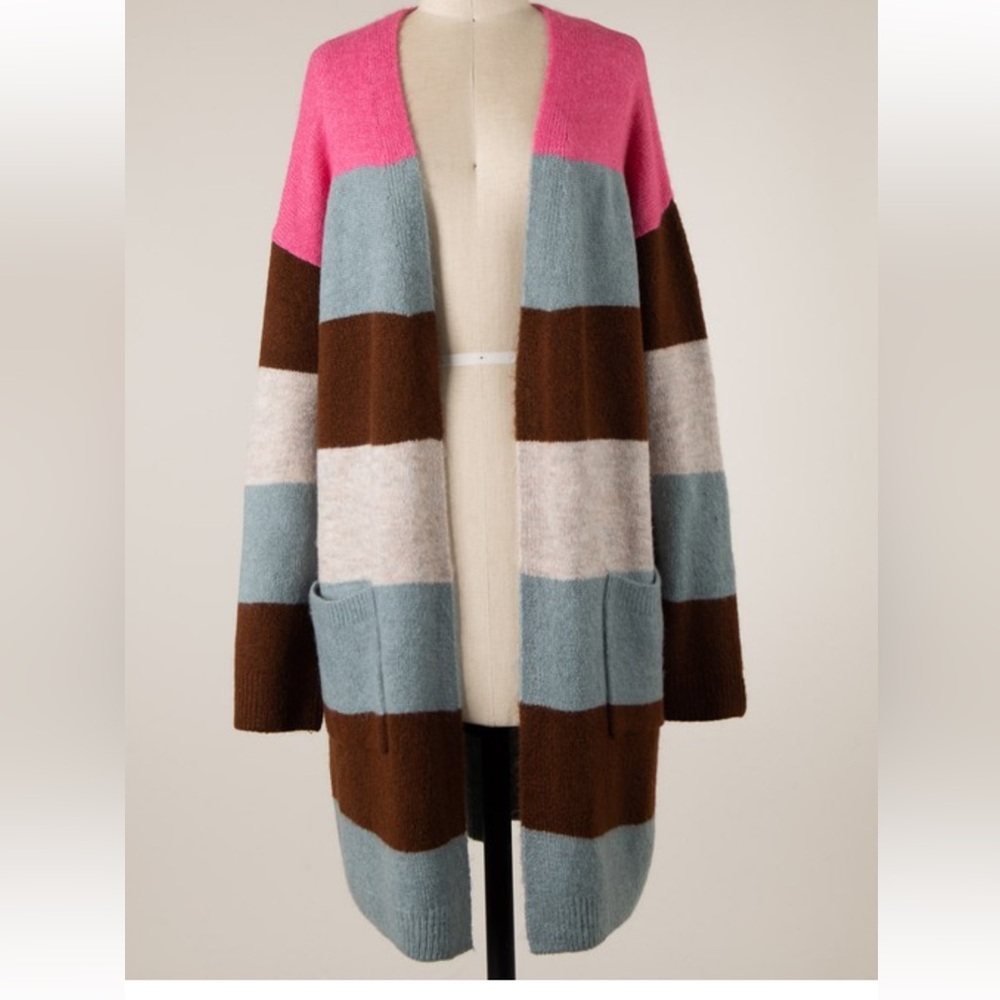 Miracle Striped Cardigan